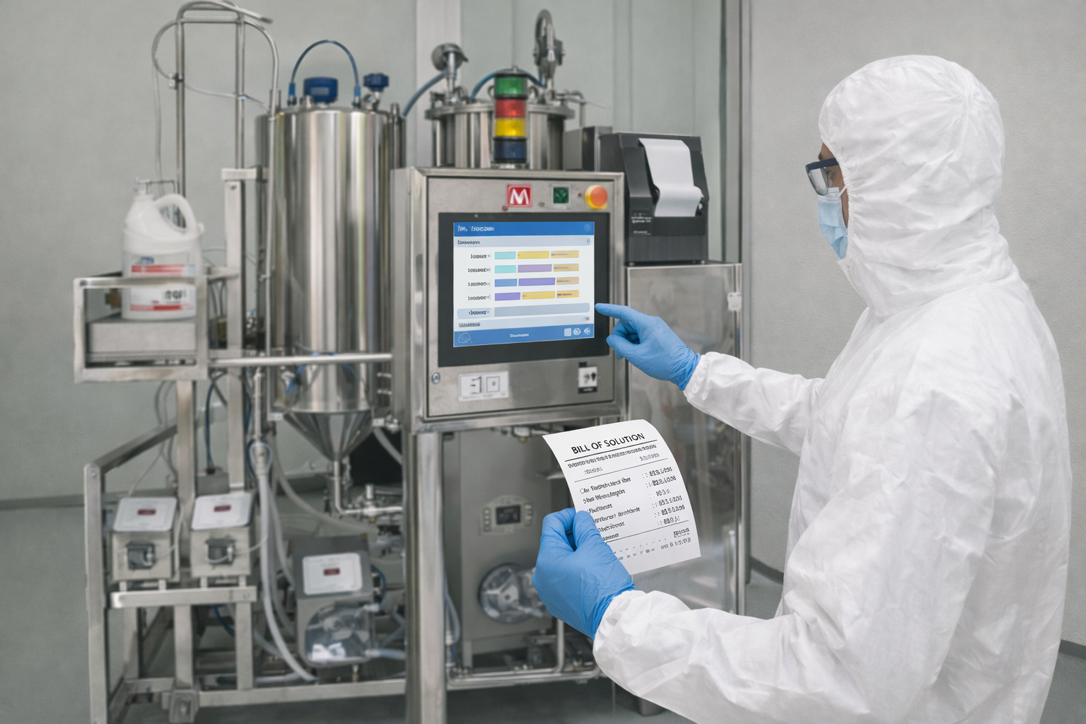 Mactus Automated solution dispensing system